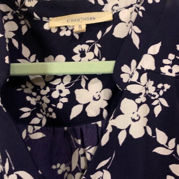 41 Hawthorn Dress | Blue/Floral Pattern | Size S - Picture 2 of 7